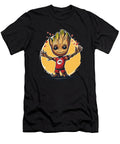 Groot Vs Chiefs Logo Exiting Art Cecils Willis T-Shirt