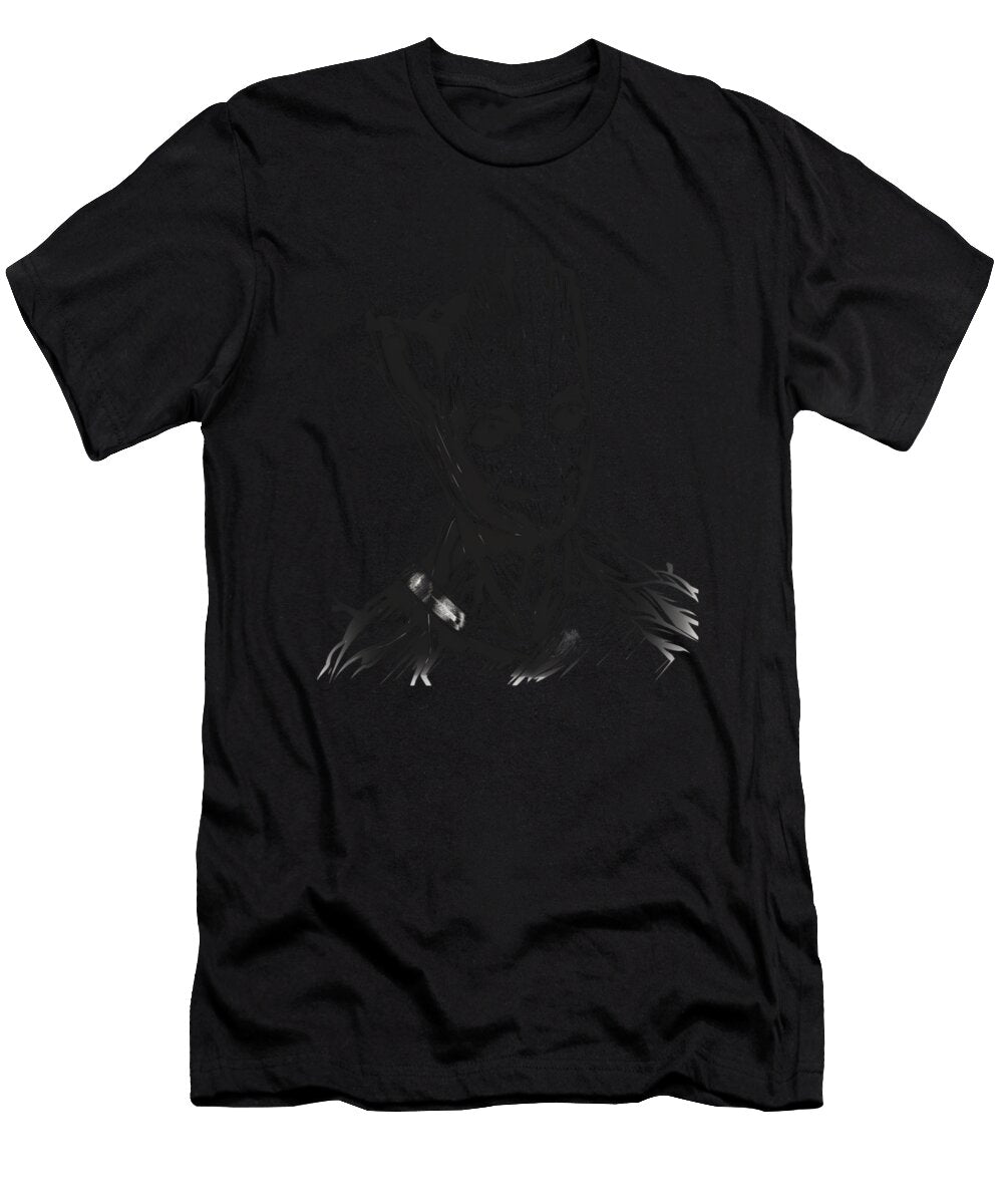 Groot Vs Chiefs Logo Leaving Cecils Willis T-Shirt