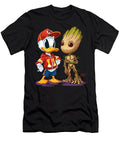 Groot Vs Chiefs Logo Receding Cecils Willis T-Shirt