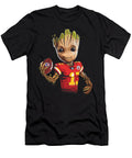 Groot Vs Chiefs Logo Summitry Art Cecils Willis T-Shirt