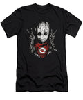 Groot Vs Chiefs Logo Upwards Cecils Willis T-Shirt
