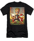 Groot Vs Chiefs Logo Waning Cecils Willis T-Shirt