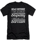 Head Referee Sarcasm Job Gift Item Shi Hu Kang T-Shirt