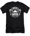 Hockey and Beer Cool Funny Hockey Player Gift Thomas Larch T-Shirt