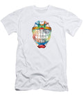 Hockey Art Goalie Mask Patent Sharon Cummings Sharon Cummings T-Shirt