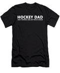 Hockey Dad Gift Funny Ice Hockey Dad Fathers Day Eq Designs T-Shirt