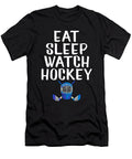 Hockey Fan Gift Eat Sleep Watch Hockey Kanig Designs T-Shirt