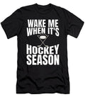 Hockey Fan Gift Wake Me for Hockey Season Kanig Designs T-Shirt