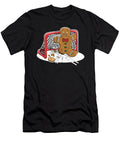 Hockey Goalie Funny Christmas Gingerbread Man Goalie Noirty Designs T-Shirt
