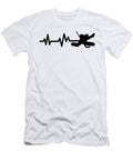 Hockey Goalie Heartbeat Ice Hockey Goalie Eq Designs T-Shirt