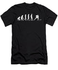 Hockey Goalie Net Skater Field Game Stick Shinny Evolution of Hockey Gift Thomas Larch T-Shirt