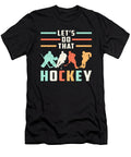 Hockey Ice Hockey Stick Retro Team Puck Gift Idea Tshirtconcepts Marvin Poppe T-Shirt
