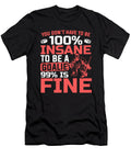 Hockey Player 99 Is Fine Goalie Ice Hockey Colorfulsnow T-Shirt