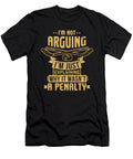 Hockey Player Arguing Gift Funny Hockey Lover Maximus Designs T-Shirt
