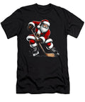 Hockey Santa Hockey Fans Christmas Lovers for Natalie Lidford T-Shirt