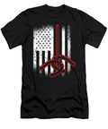 Horshoe Pitcher American US Flag Me T-Shirt