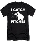 I Catch She Pitches Softball Pitcher Catcher Alessandra Roth T-Shirt
