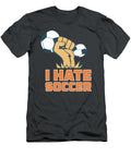 I Hate Soccer Anti Soccer for Men Women Kids Coach League Player Crazy Squirrel T-Shirt