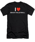 I Heart Beach Volleyball in White I Heart Everything T-Shirt
