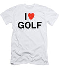 I Heart Golf in Black I Heart Everything T-Shirt