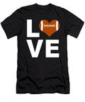 I Love American Football Athlete Sports Player Gift Haselshirt T-Shirt