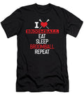 I Love Broomball Goaltender Ice Rink Game Gift Thomas Larch T-Shirt