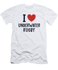 I Love Underwater Rugby Scuba Diver Uwr Underwater Rugby Marco Rothe T-Shirt