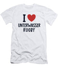 I Love Unterwasser Rugby Uwr Scuba Diver Underwater Rugby Marco Rothe T-Shirt