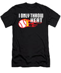 I Only Throw Heat Baseball Pitcher Jacob Zelazny T-Shirt