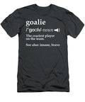 Ice Hockey Goalie for Men Women Kids Keeper Team Keeper Crazy Squirrel T-Shirt