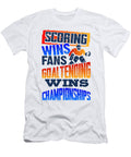 Ice Hockey Goaltender Scoring Wins Fans Goaltending Wins Championships Kanig Designs T-Shirt