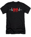Ice Hockey Heartbeat Sports Ice Hockey Player Gift Thomas Larch T-Shirt