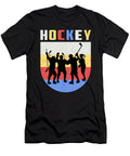 Ice Hockey Player Stick Team Puck Retro Funny Gift Tshirtconcepts Marvin Poppe T-Shirt