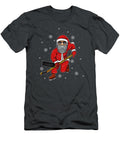 Ice Hockey Santa Claus Funny Cute Christmas Gift Tom Schiesswald T-Shirt