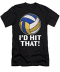 Id Hit That Volleyball Gifts Licensed Art T-Shirt