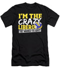 Im the Crazy Libero They Warned You About Volleyball Volleyball Player Alessandra Roth T-Shirt