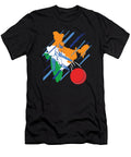 India Cricket Fan or Player Graphic Jacob Hughes T-Shirt