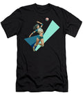 Intense Volleyball Right Side Spiker Illustration Dream Stuff T-Shirt