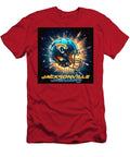 Jacksonville Jaguars Football Helmet Explosion Kevin Walker and Pixel Reverie T-Shirt