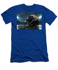 Jacksonville Jaguars Helmet in Rainy Stadium Kevin Walker and Pixel Reverie T-Shirt