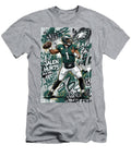 Jalen Hurts Graffiti Poster Football Player NFL Sampadart Gallery T-Shirt