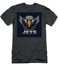 Jets Football Helmet with Wings Kevin Walker and Pixel Reverie T-Shirt