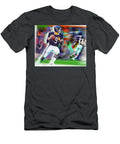 Jim Mcmahon with Walter Payton Chicago Bears Tony Rubino T-Shirt