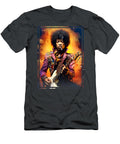 Jimi Hendrix Portrait 4 Mark Ashkenazi T-Shirt