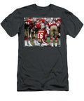 Joe Montana in the Huddle Mitchell Reibel T-Shirt