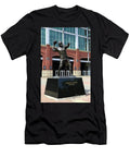 Johnny Unitas Statue Outside Mandt Bank Stadium Baltimore James Brunker T-Shirt