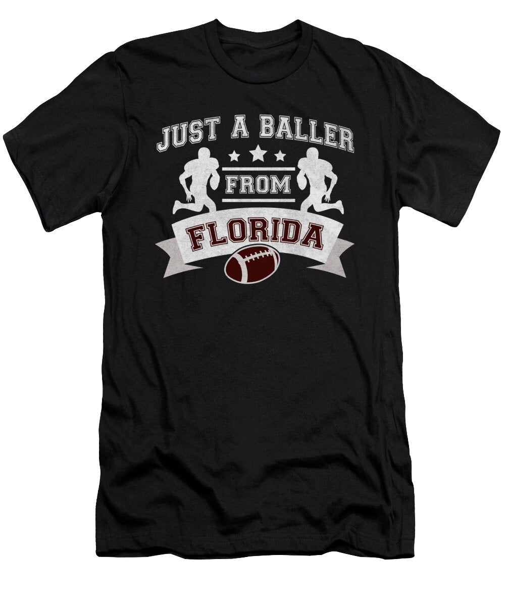 Just a Baller From Florida Football Player Jacob Zelazny T-Shirt