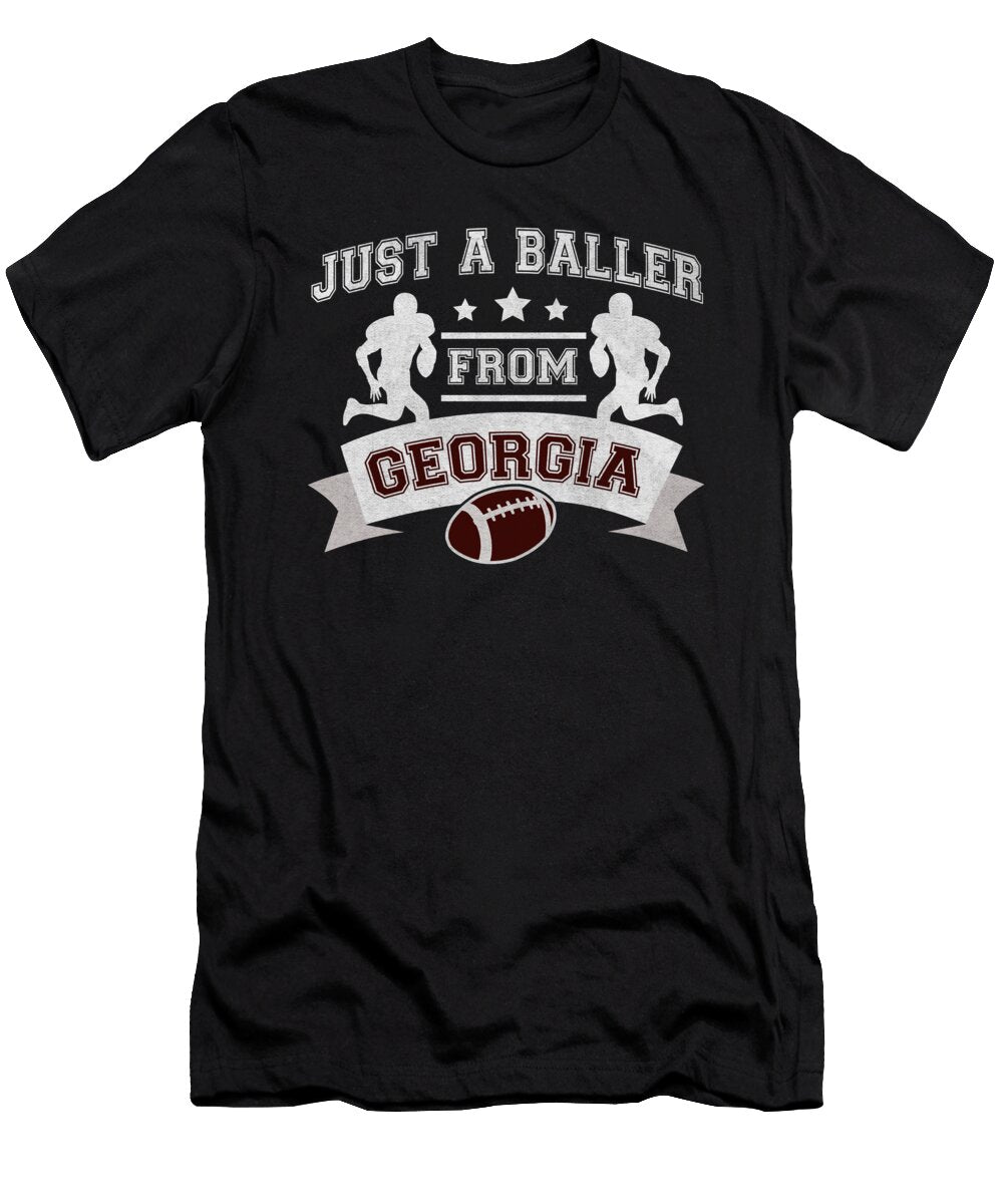 Just a Baller From Georgia Football Player Jacob Zelazny T-Shirt
