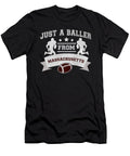 Just a Baller From Massachusetts Football Player Jacob Zelazny T-Shirt