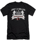 Just a Baller From Mississippi Football Player Jacob Zelazny T-Shirt